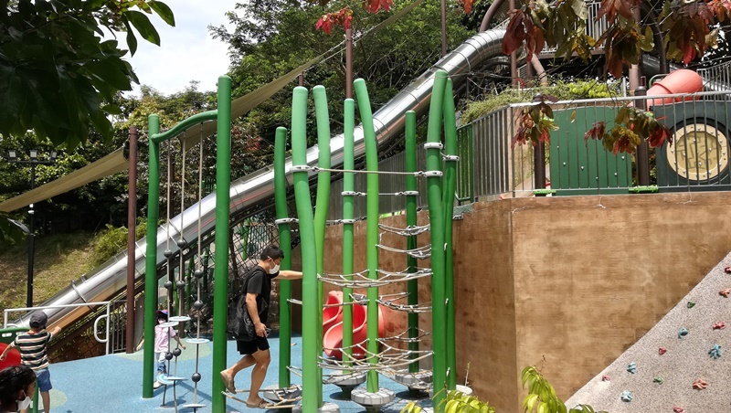 シンガポールのAdmiralty Parkの無料プレグラ（Family play area）